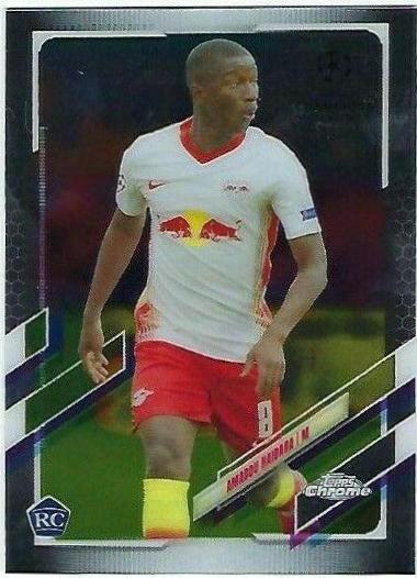 Amadou Haidara #23 Soccer Cards 2020 Topps Chrome UEFA Champions League