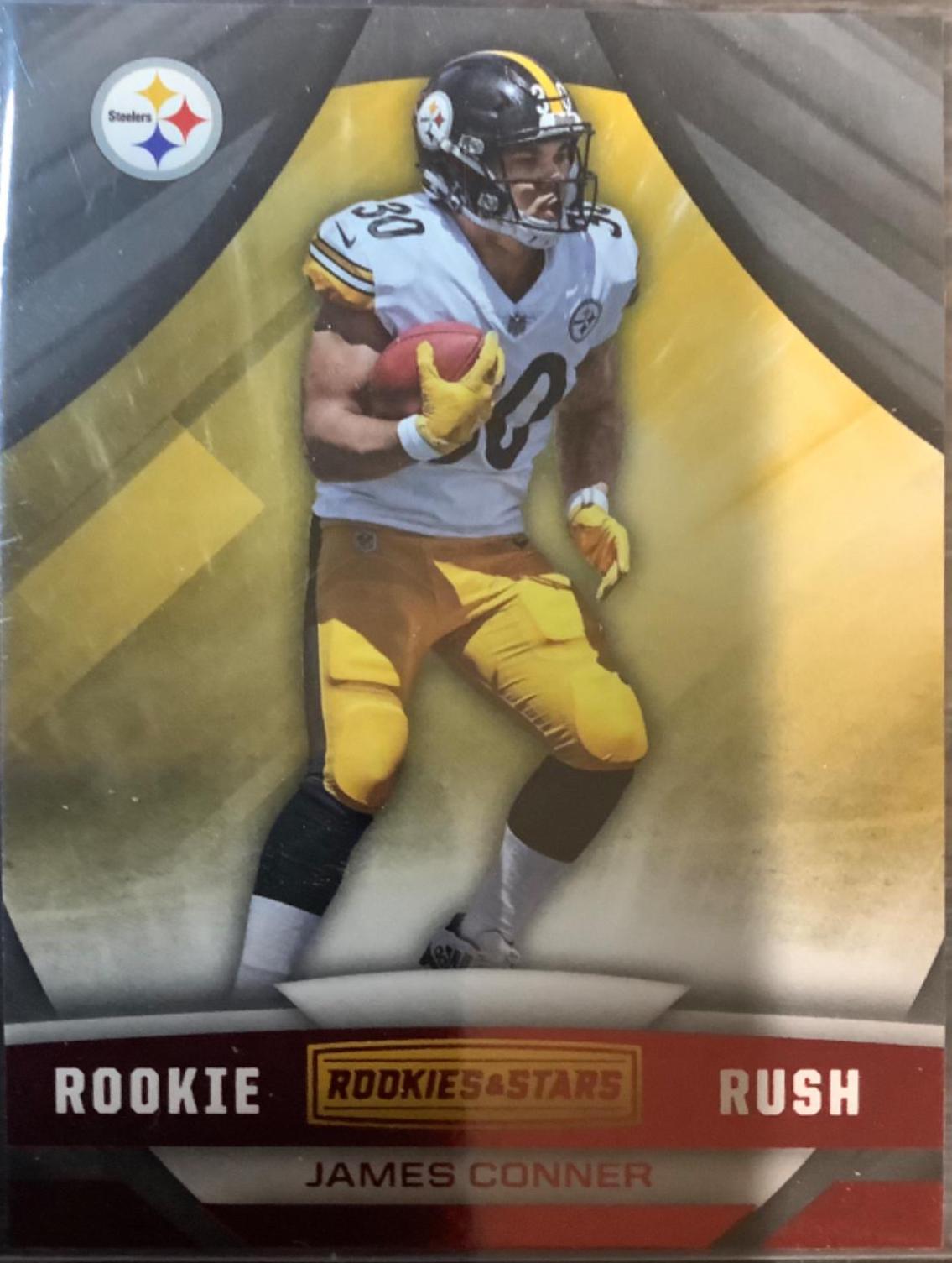 James Conner #8 Football Cards 2017 Panini Rookies & Stars Rookie Rush