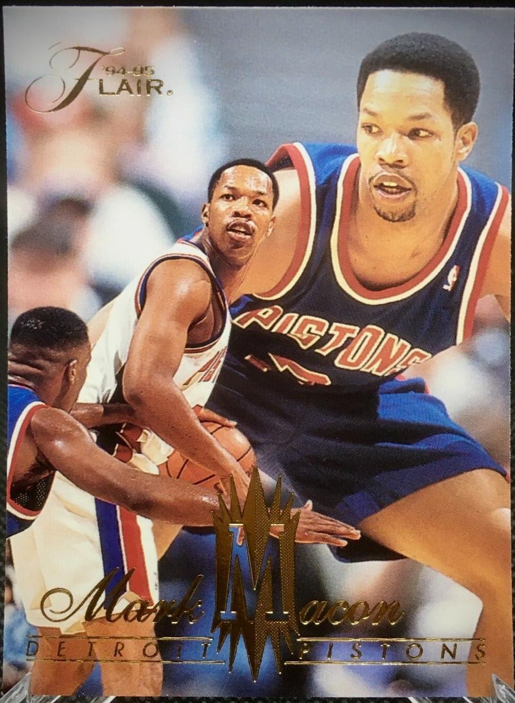 Mark Macon #214 Basketball Cards 1994 Flair