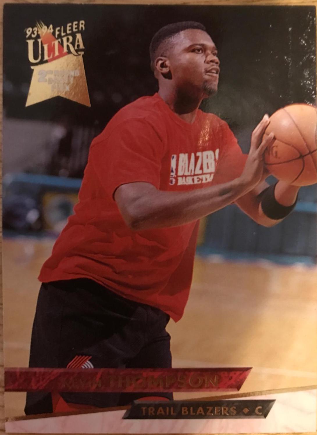 Kevin Thompson #328 Basketball Cards 1993 Ultra
