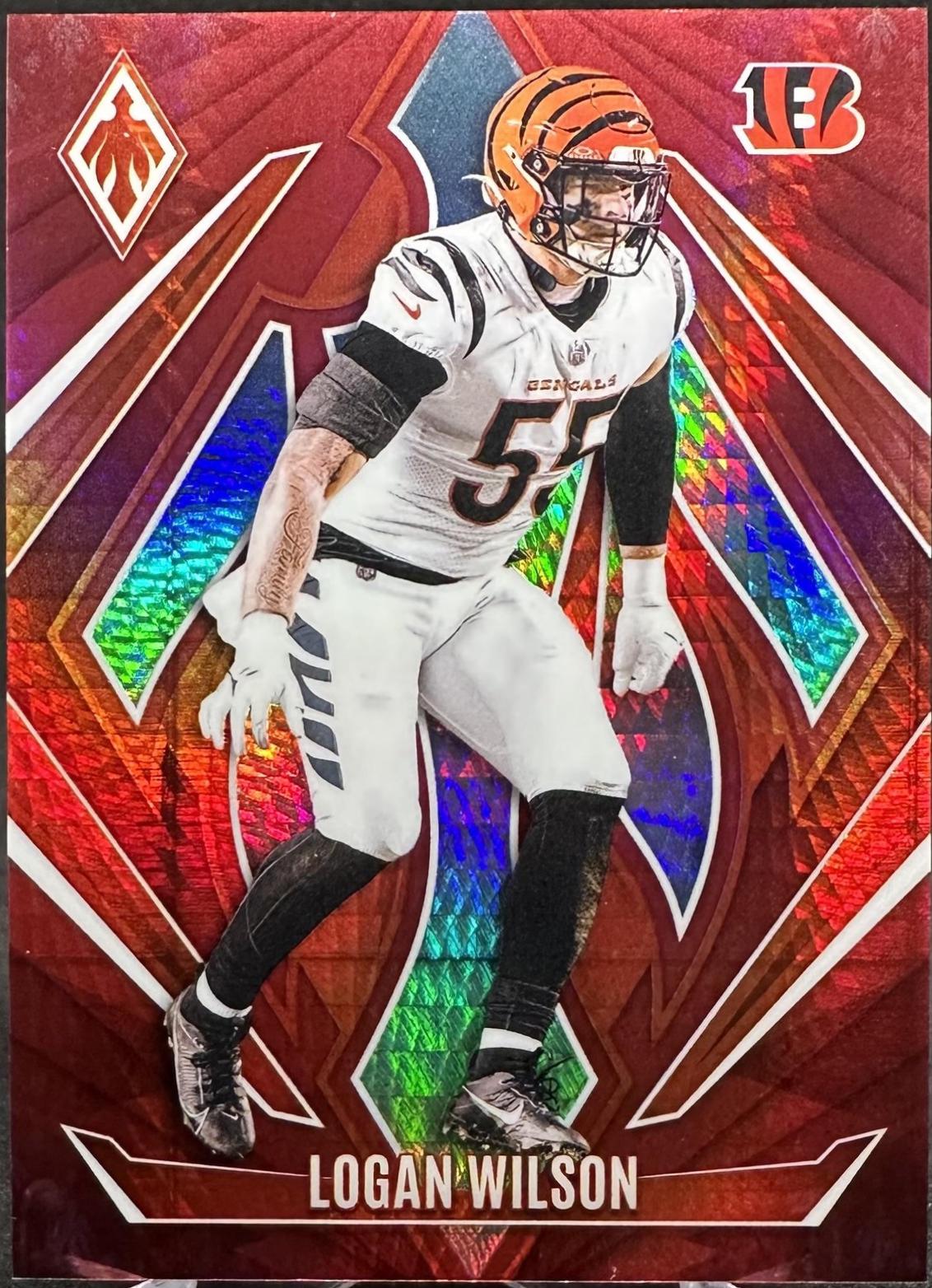 Logan Wilson [Red Hyper] #104 Prices | 2024 Panini Phoenix | Football Cards