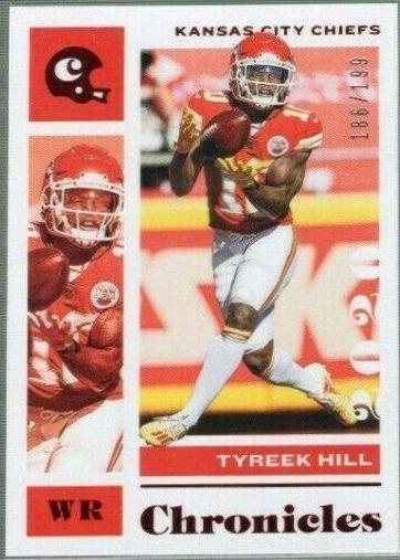 Tyreek Hill #48 2020 Panini Chronicles Football