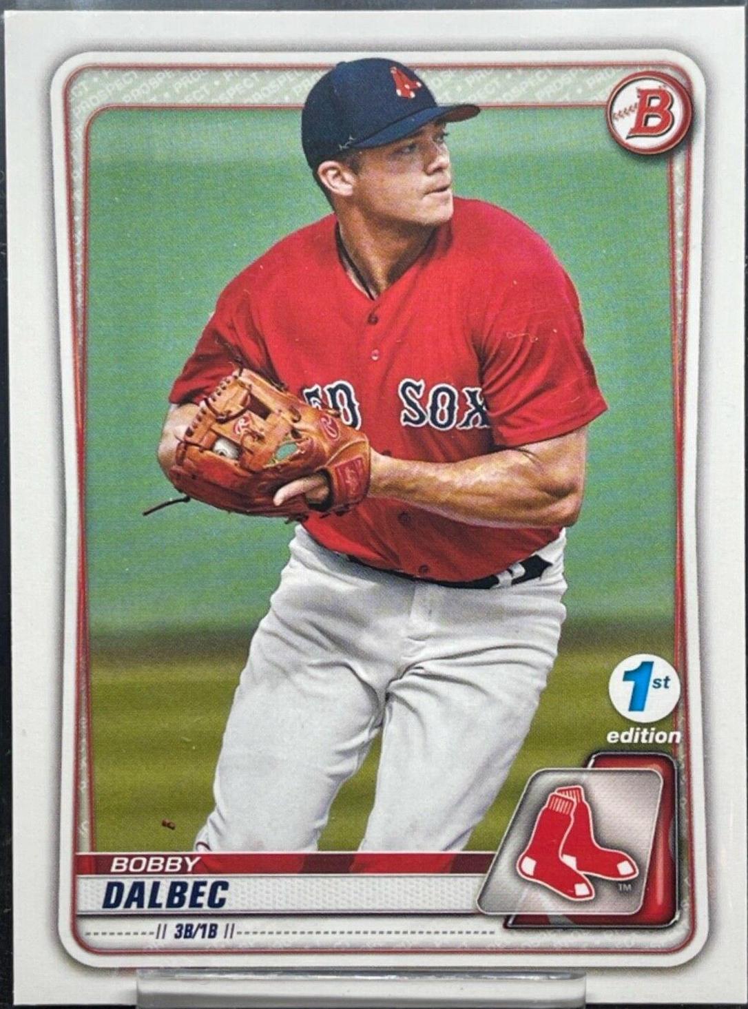 Bobby Dalbec #BFE-86 2020 Bowman 1st Edition Baseball