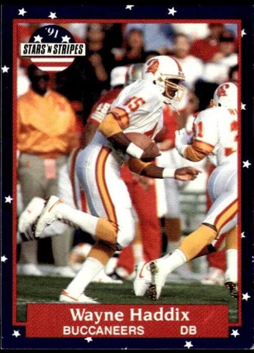 Wayne Haddix #112 1991 Fleer Stars And Stripes Football