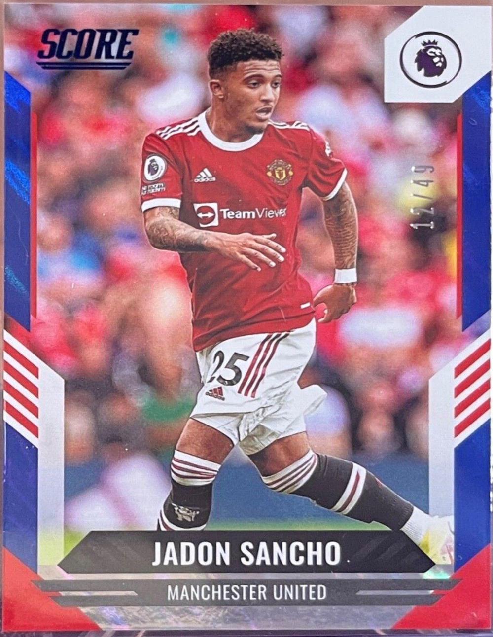 Jadon Sancho #67 2021 Panini Score Premier League