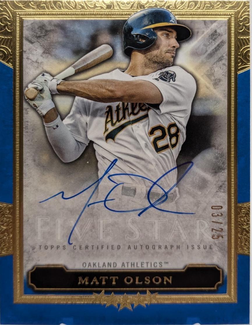 Matt Olson [Blue] #FSA-MO