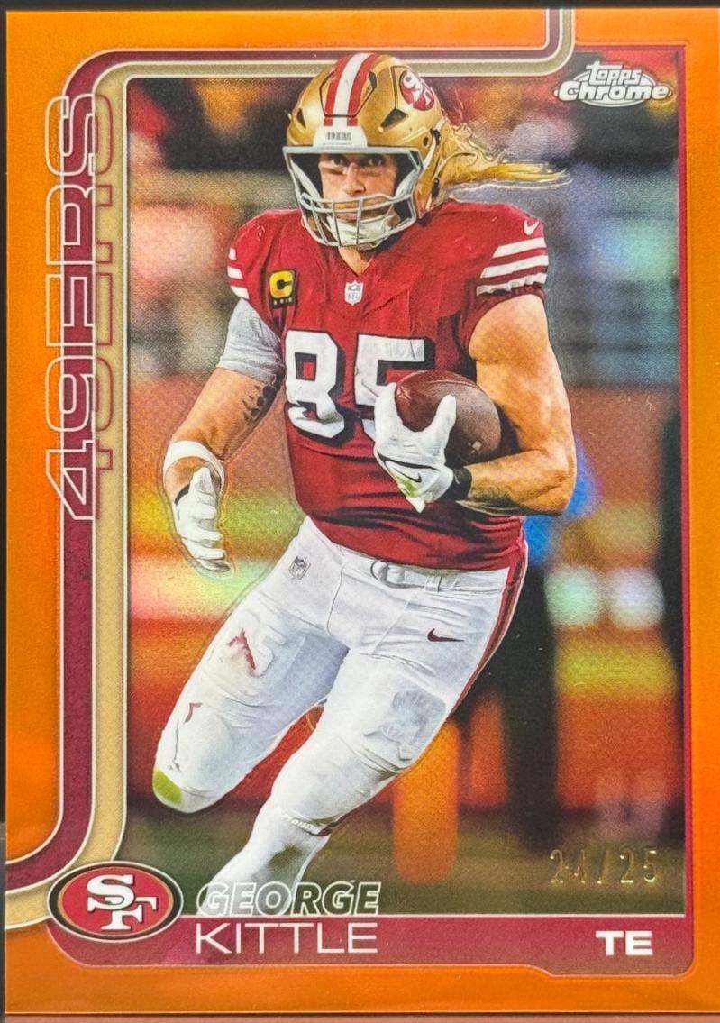 George Kittle [Leather Orange] #267