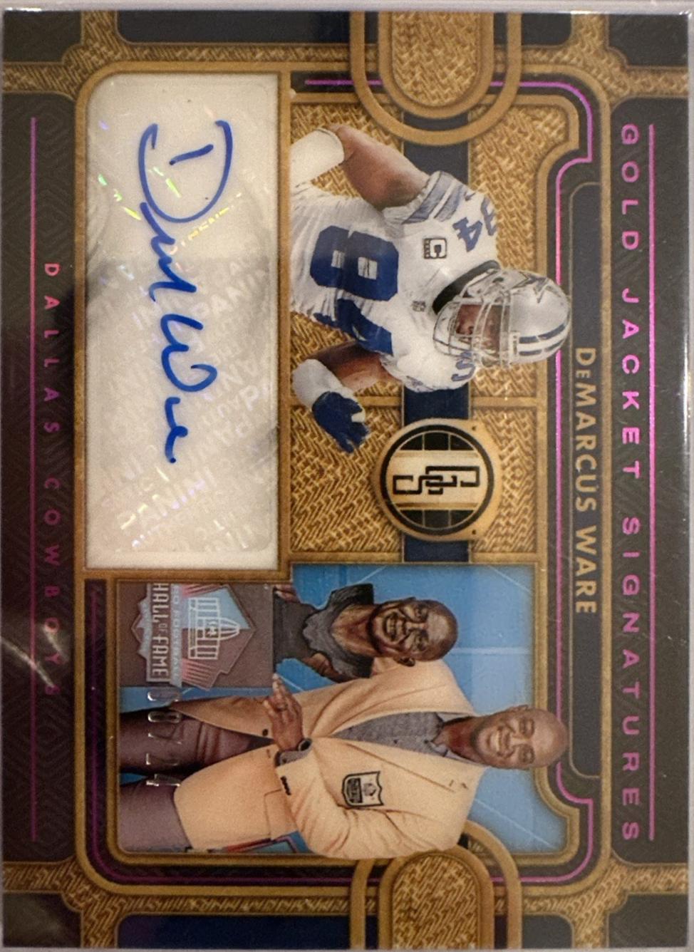 DeMarcus Ware #GJS-DW 2024 Panini Gold Standard Jacket Signature Football