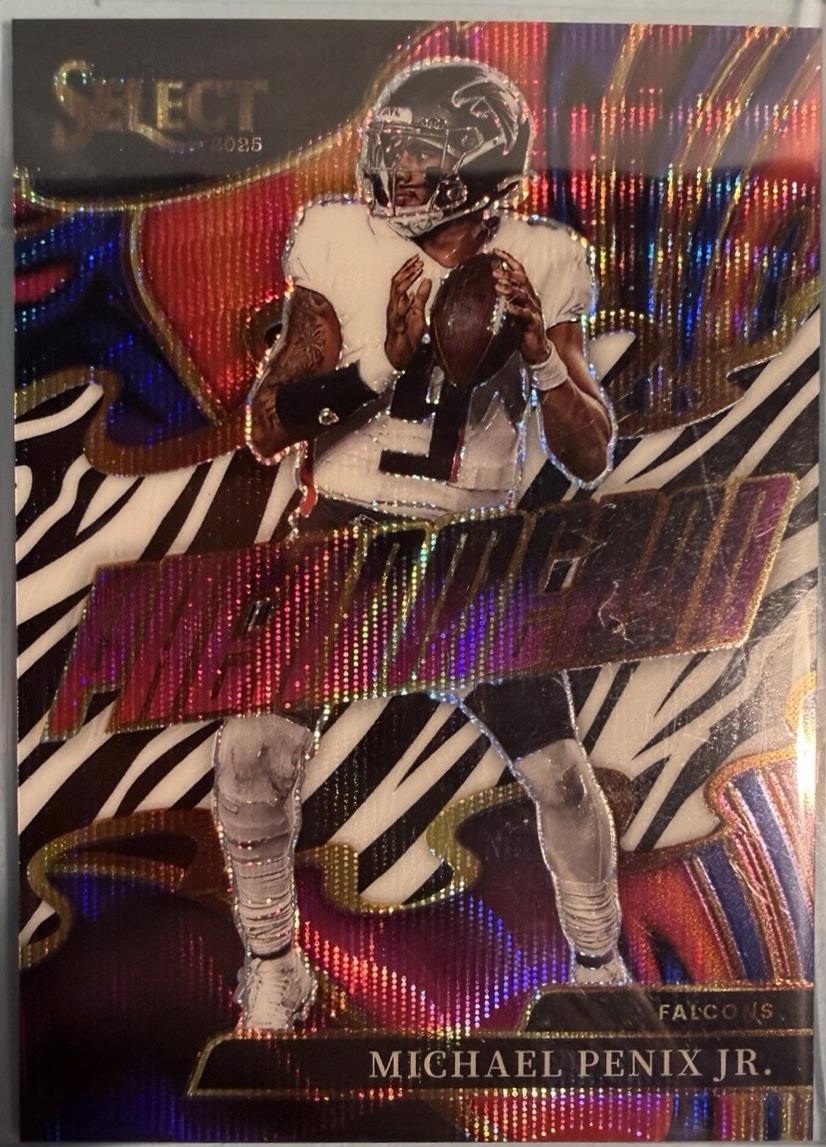 Michael Penix Jr. [Zebra Prizm] #2