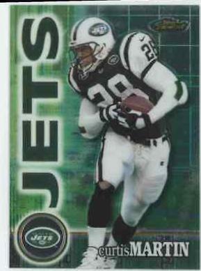 Curtis Martin #106 2000 Topps Finest Football