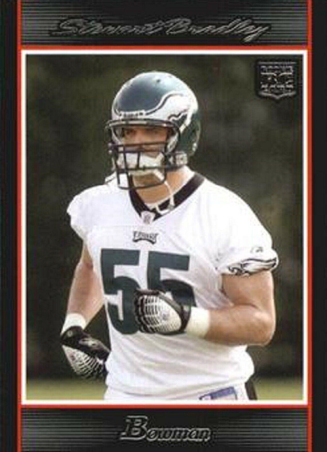 Stewart Bradley #196 2007 Bowman Football