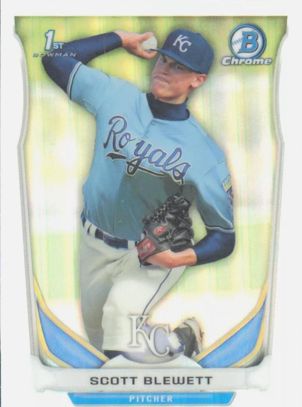 Scott Blewett #CDP54 2014 Bowman Draft Picks Baseball