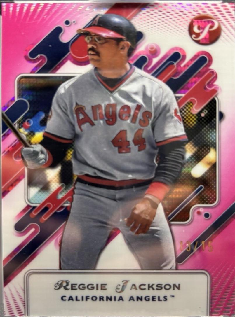 Reggie Jackson [Pink Refractor] #110