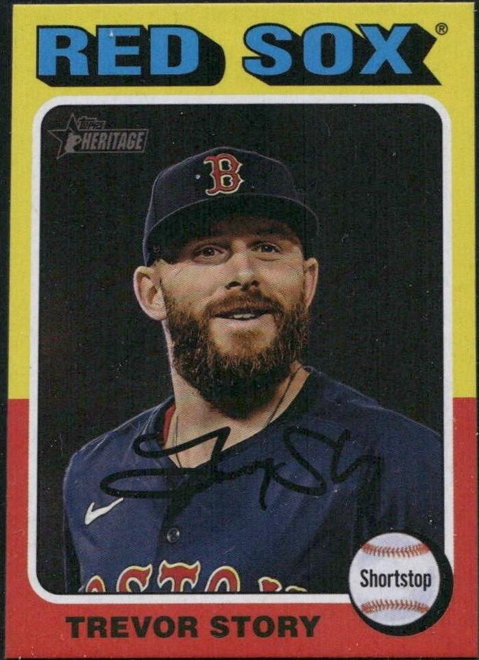 Trevor Story #572 2024 Topps Heritage Mini Baseball