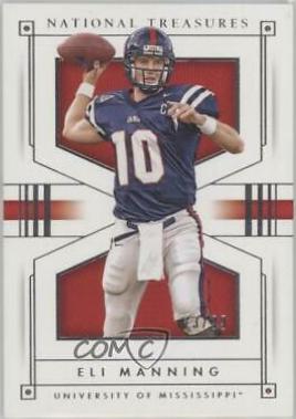 Eli Manning #39 2016 Panini National Treasures Collegiate Football