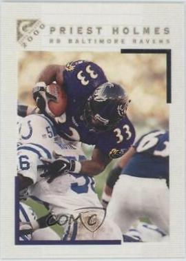 Priest Holmes #3 Football Cards 2000 Topps Gallery