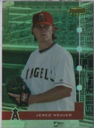 Jered Weaver #36 Baseball Cards 2005 Bowman's Best