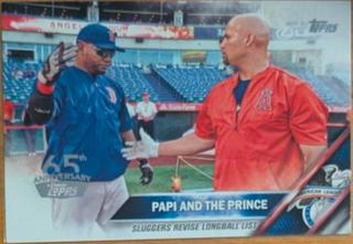 Papi And The Prince: David Ortiz / Albert Pujols