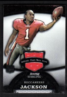 Dexter Jackson #161 2008 Bowman Sterling Football