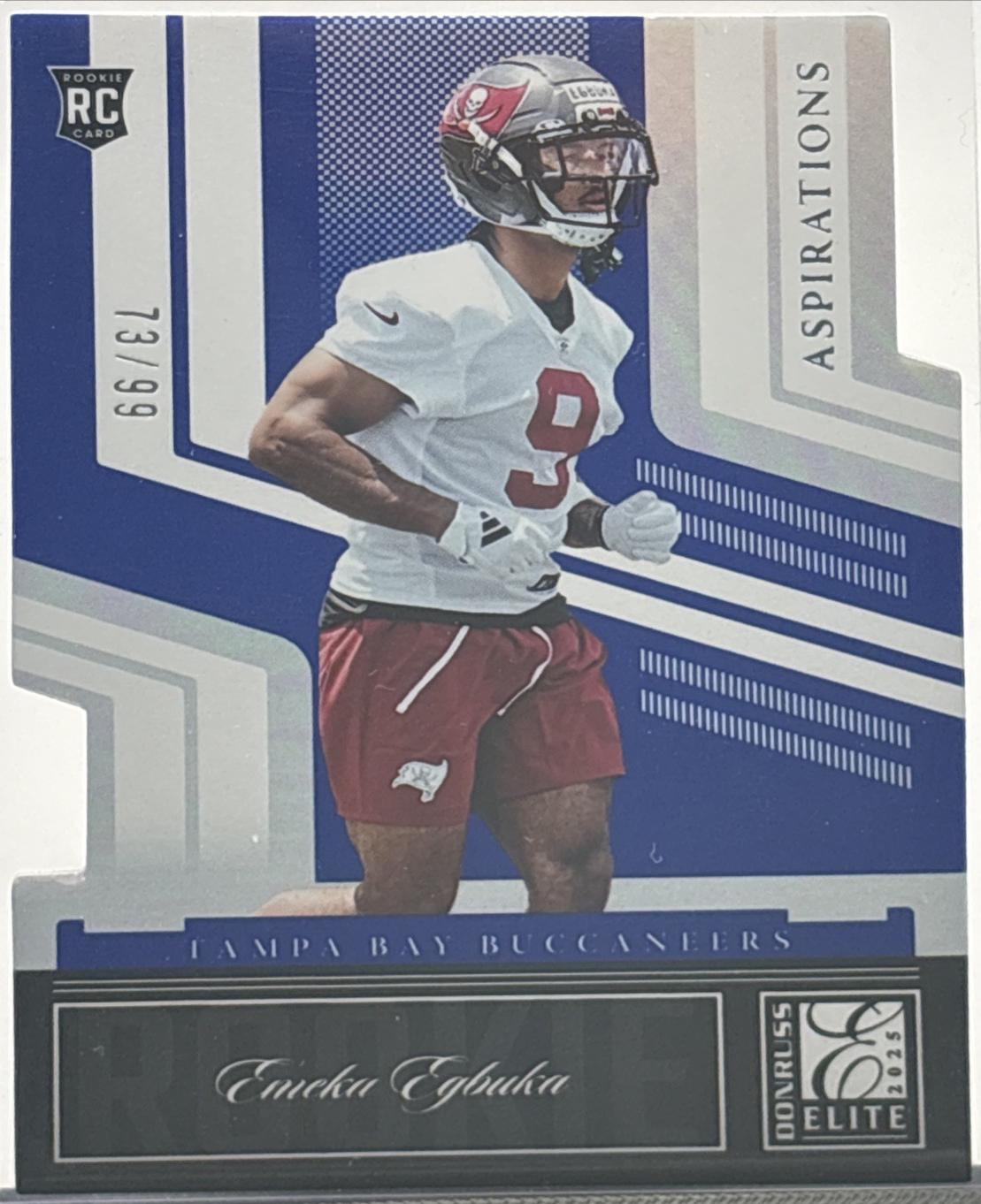 Emeka Egbuka [Status Die-Cut Red] #25