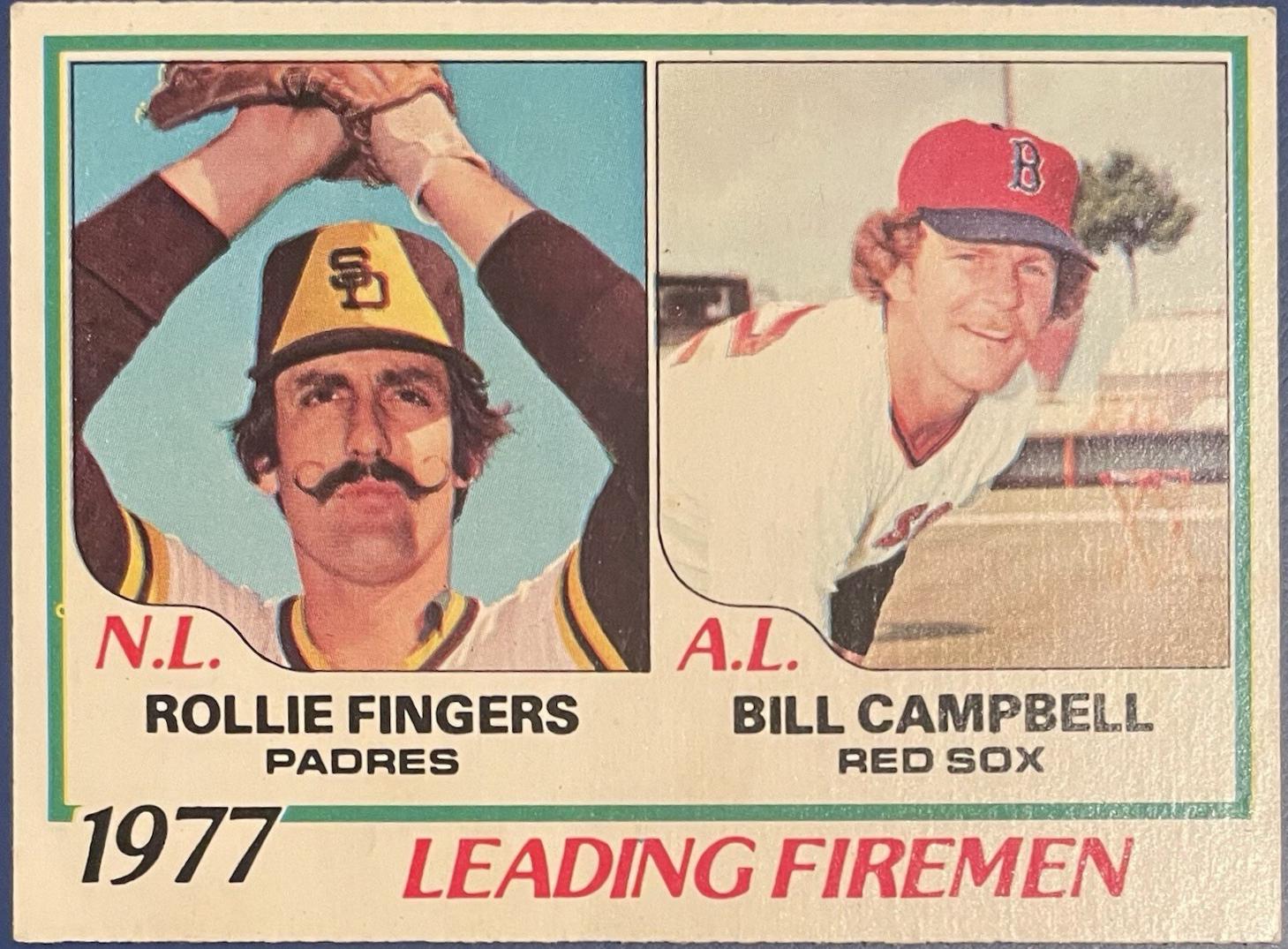 1978 Leading Firemen [R. Fingers, B. Campbell] #8