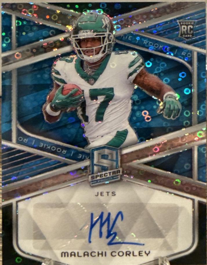 Malachi Corley [Blue Neon] #RA-MCY