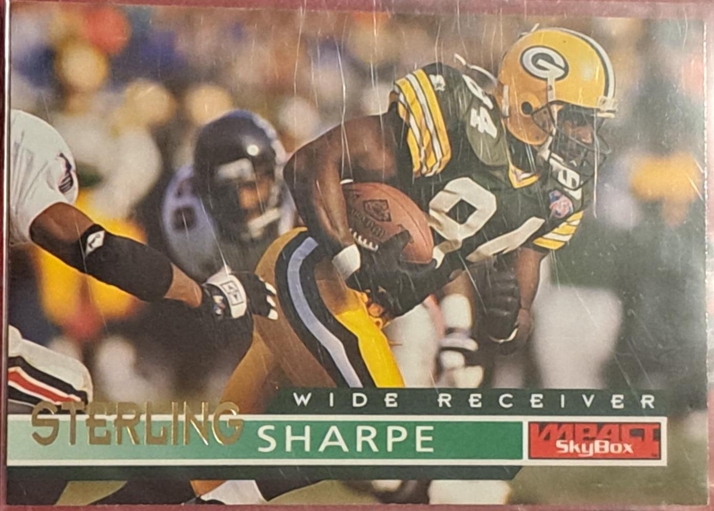 Sterling Sharpe #55 1995 Skybox Impact Football