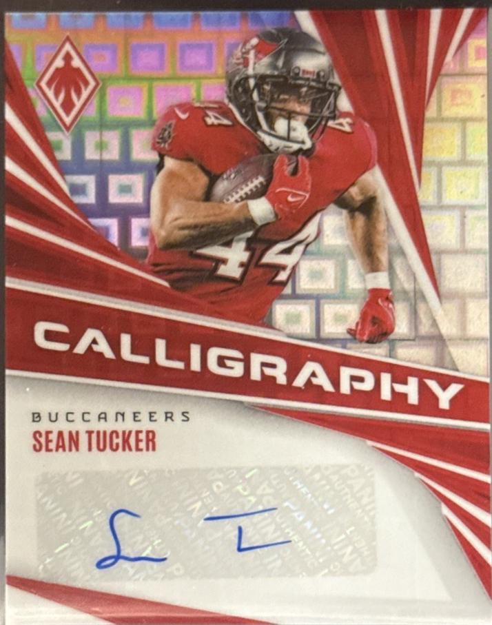 Sean Tucker #C-STR Prices | 2024 Panini Phoenix Calligraphy