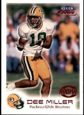 Dee Miller #128R 1999 Fleer Focus Football