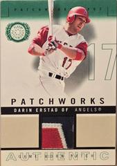 Darin Erstad [Star Ruby] #82 Baseball Cards 2003 Fleer Patchworks Prices