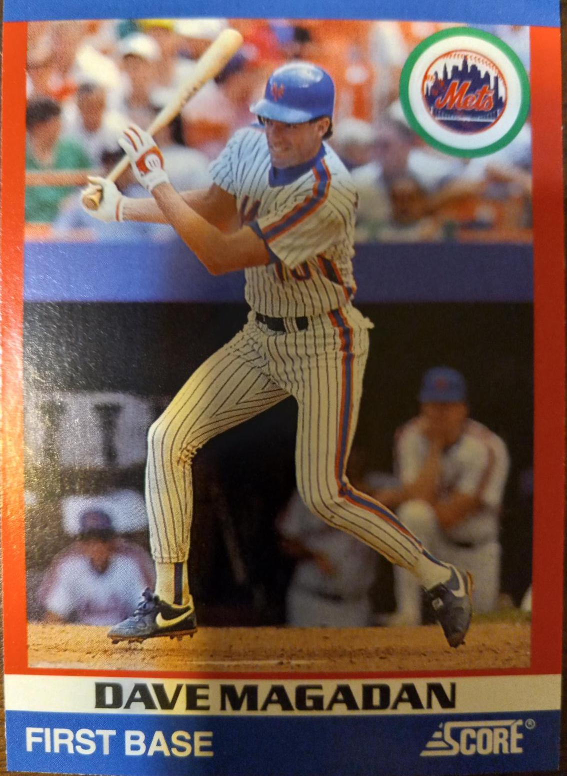 Dave Magadan #34 Baseball Cards 1991 Score Superstars