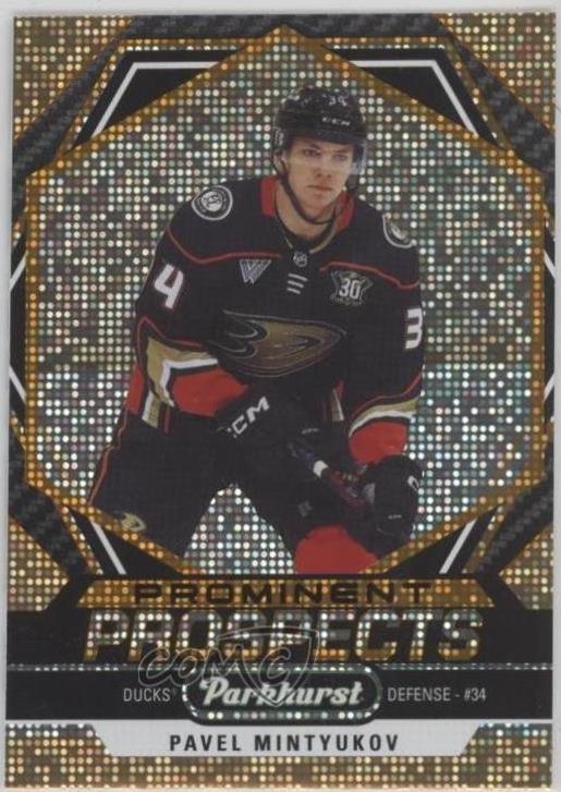 Pavel Mintyukov #PP-PM 2023-24 Parkhurst Hockey Prominent Prospects