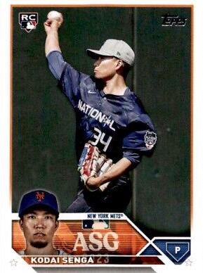 Kodai Senga #ASG-39 Baseball Cards 2023 Topps Update All Star Game