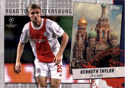 Kenneth Taylor #RSP-06 Soccer Cards 2021 Topps UEFA Champions League Road to St. Petersburg