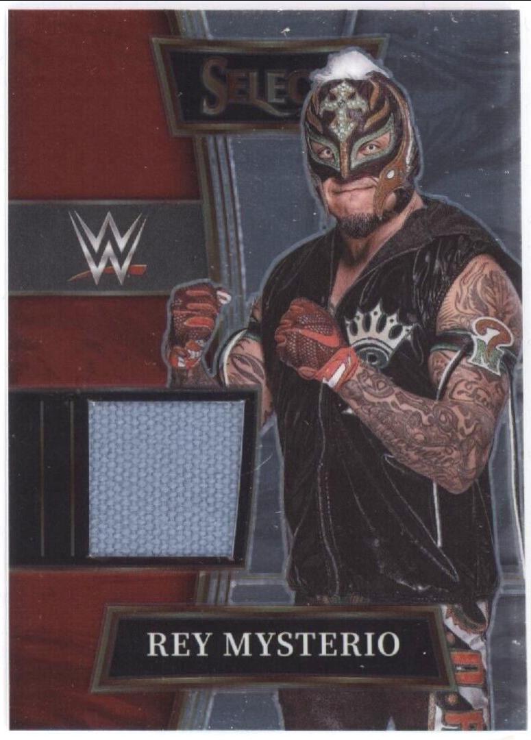 Rey Mysterio #SW-RMY Wrestling Cards 2022 Panini Select WWE Selective Swatches