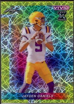 Jayden Daniels #116 2024 Leaf Vivid Football
