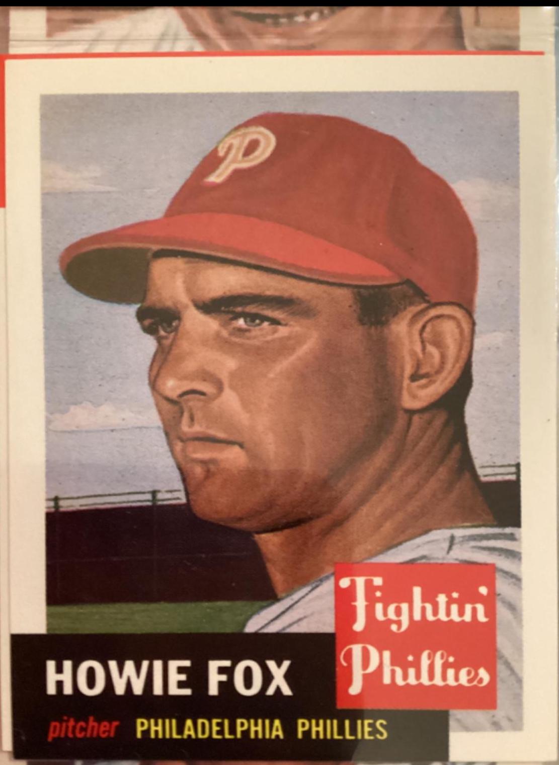 Howie Fox #22 Baseball Cards 1991 Topps Archives 1953