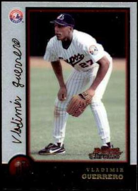 Vladimir Guerrero #30 Baseball Cards 1998 Bowman Chrome
