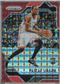 Pascal Siakam [Red] #72 Prices | 2016 Panini Prizm Mosaic