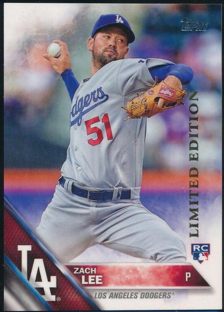 Zach Lee #127 Baseball Cards 2016 Topps Limited Edition