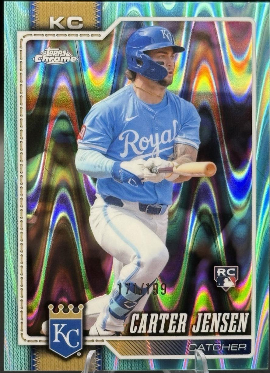 2026 Carter Jensen [Aqua Raywave Refractor] #39