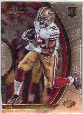 Joe Williams #1 Football Cards 2017 Panini Select