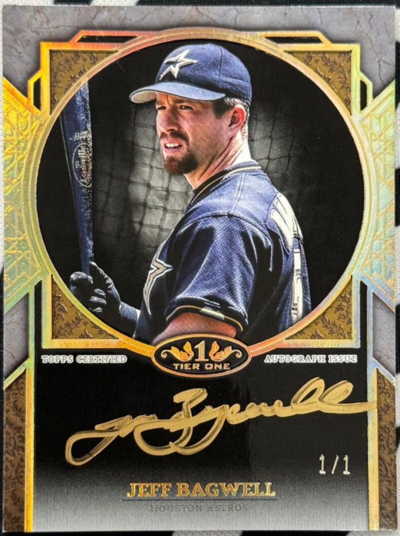 Jeff Bagwell [Holo Gold Foil] #NLA-JB