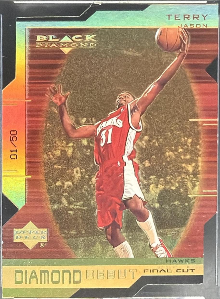 Jason Terry #100 1999-00 Upper Deck Black Diamond Basketball
