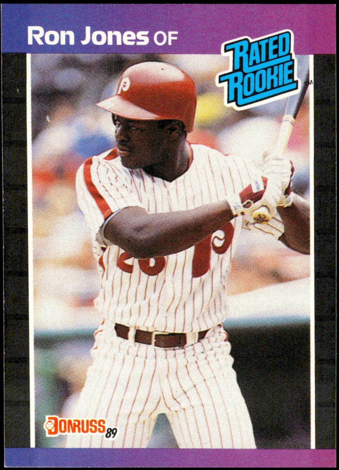 Ron Jones #40 Baseball Cards 1989 Donruss