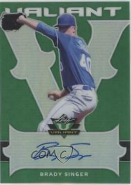 Brady Singer #BA-BS1 2018 Leaf Valiant Baseball