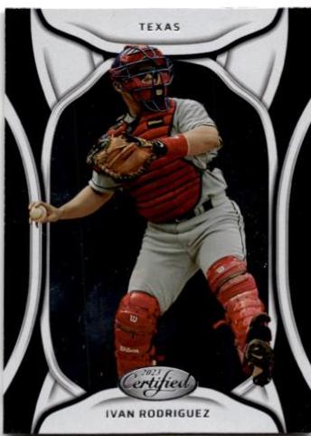 Ivan Rodriguez #2 Baseball Cards 2023 Panini Chronicles Certified