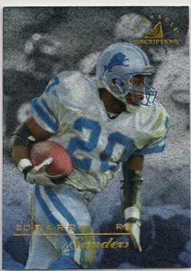 Barry Sanders #20 1997 Pinnacle Inscriptions Football