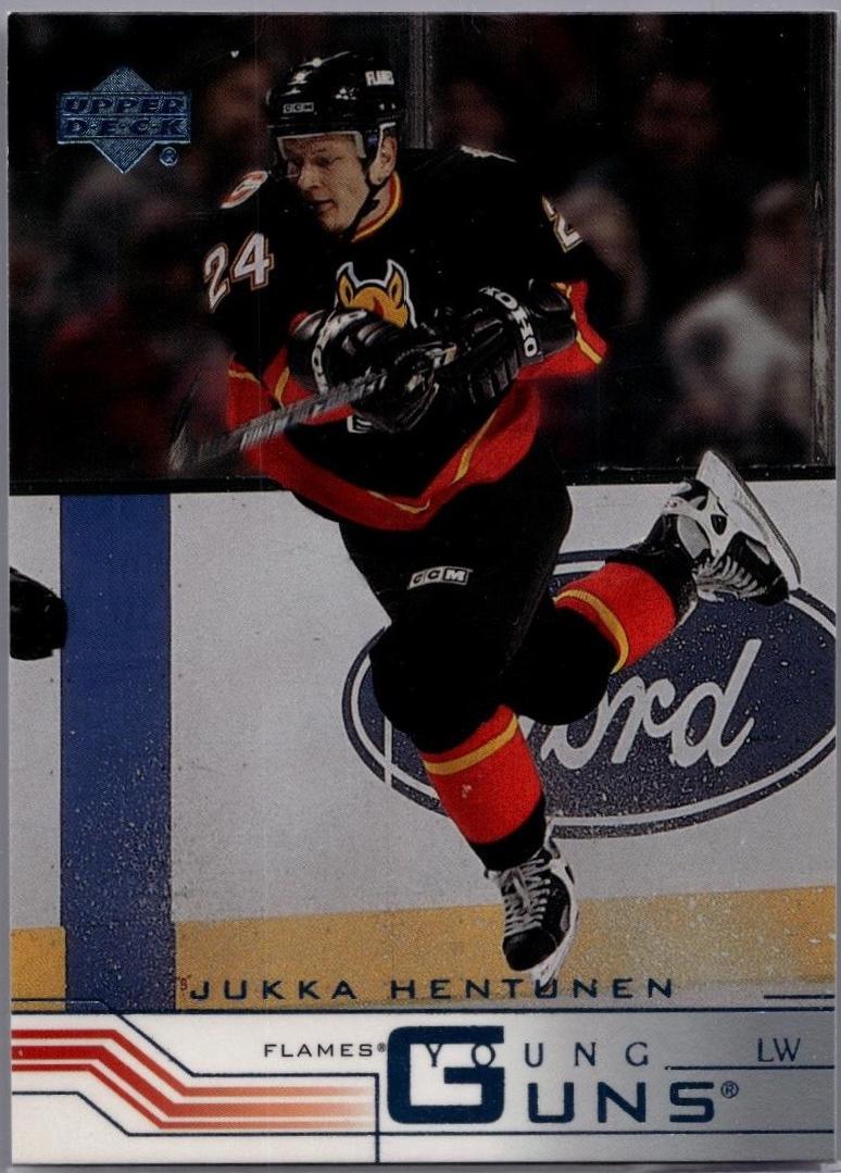 Jukka Hentunen #418a 2001 Upper Deck Hockey