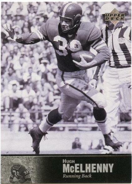 Hugh McElhenny #33 Football Cards 1997 Upper Deck Legends